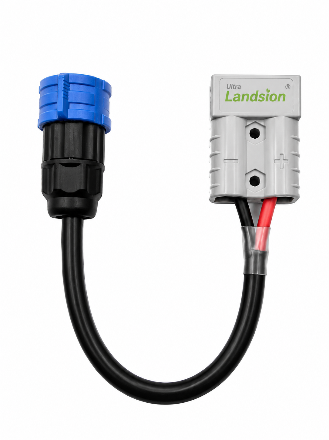 Black U Cable with Landsion Power Connectors All-In-One Charge &Amp; Discharge Connector For Landsion Cs Series Lithium Batteries