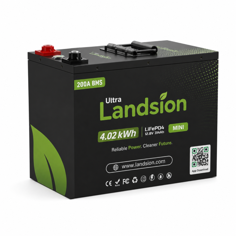 "Product" Landsion 12.8V 314Ah Mini LiFePO4 Lithium Battery (200A BMS / 4.02 kWh)