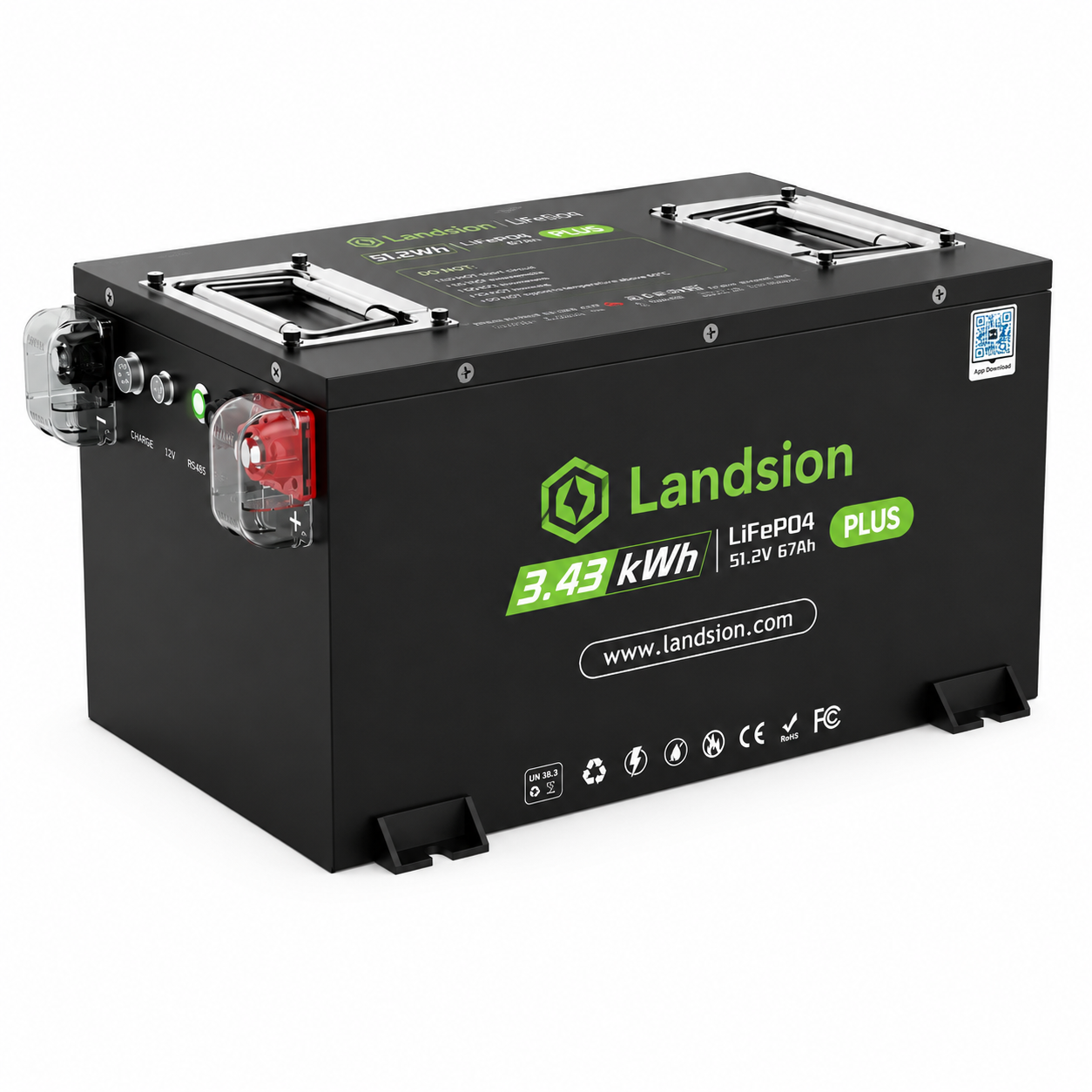 Landsion CS Plus 48V 67Ah Golf Cart Lithium Battery Landsion Cs-Plus 48V 67Ah Golf Cart Lithium Battery